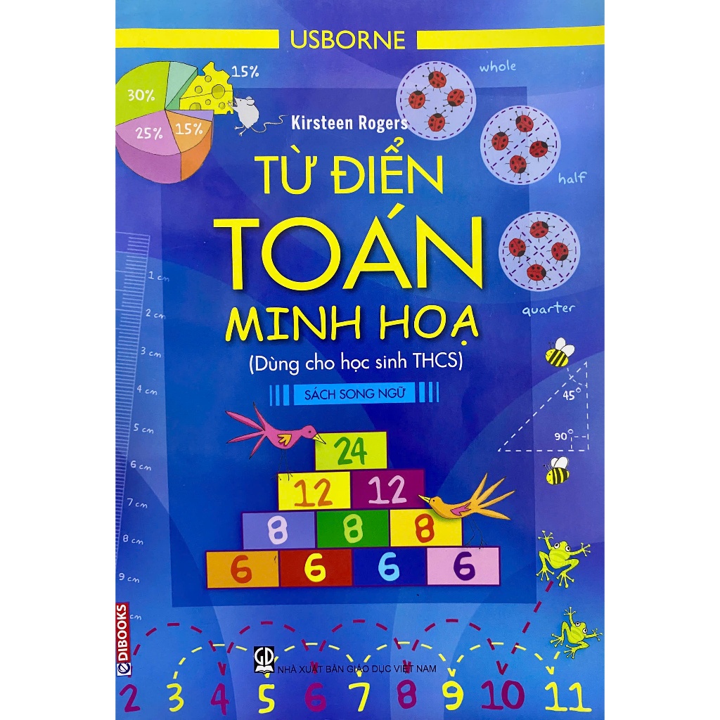 Book - Usborne Illustrated Mathematics Dictionary (For middle school ...