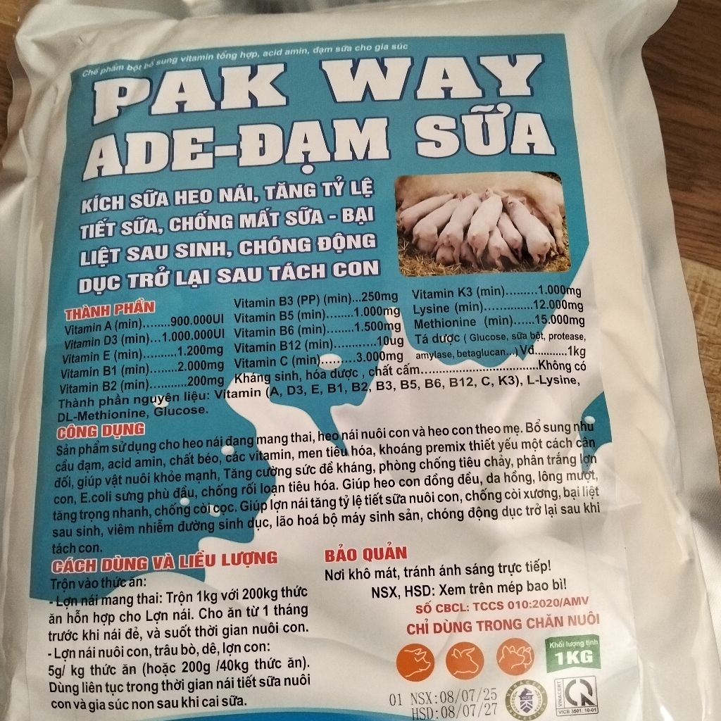 ADE MILK PROTEIN 1kg increases lactation for pigs | Shopee Malaysia