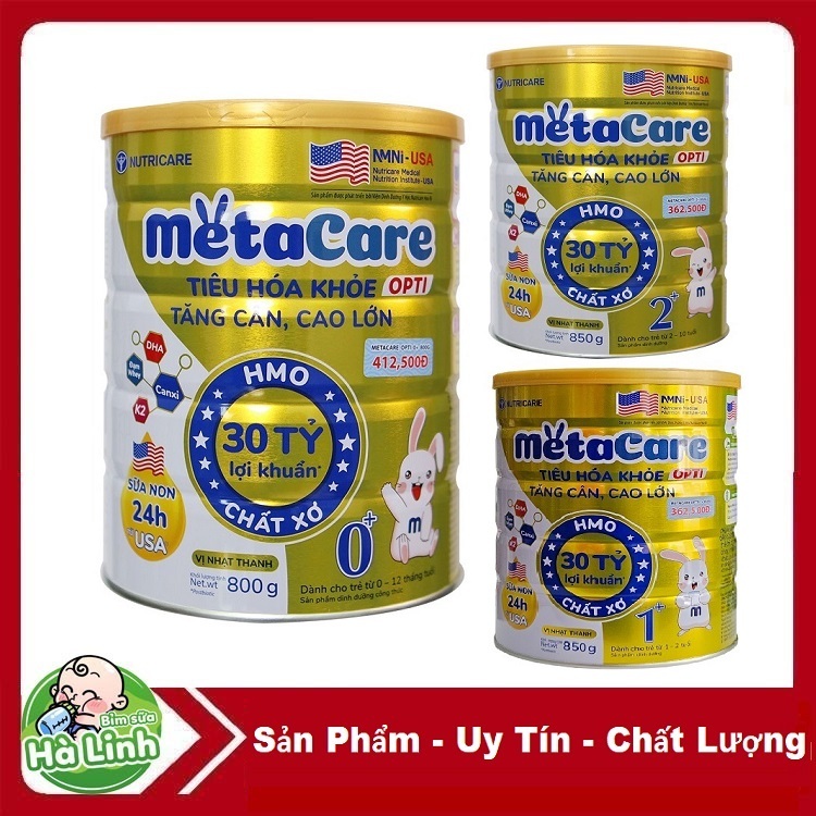 Metacare OptI milk replaces Metacare Gold 0+ 1+ 2+ 800g [Date 2028 ...