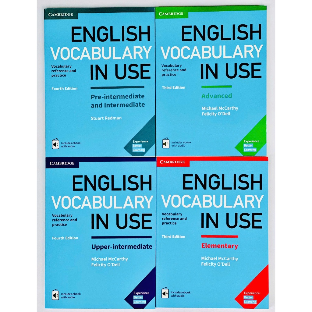 English Vocabulary In Use Color Input Book 4 Books | Free Audio ...