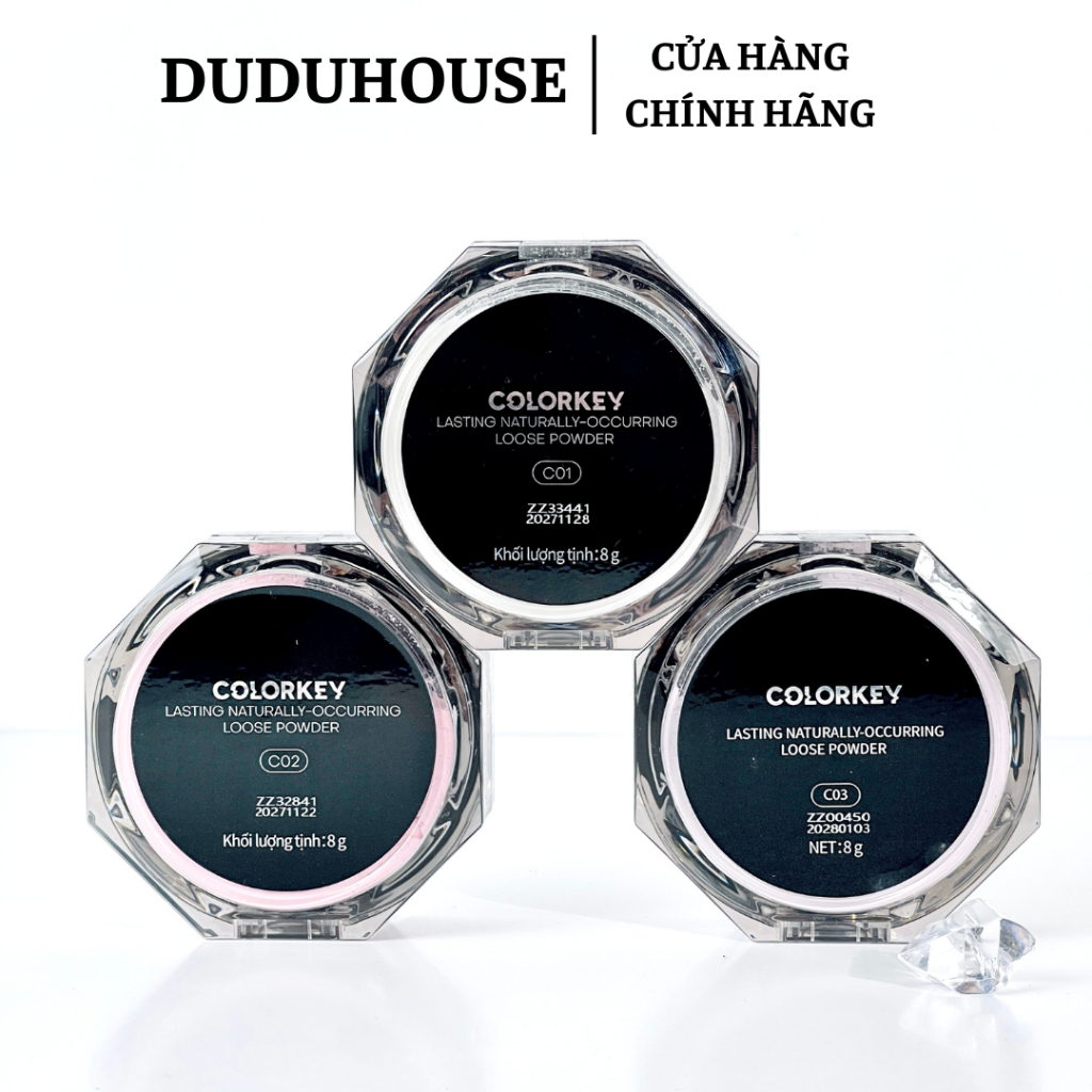 Colorkey Lasting Naturally-Occurring Loose Powder 8g | Shopee Malaysia