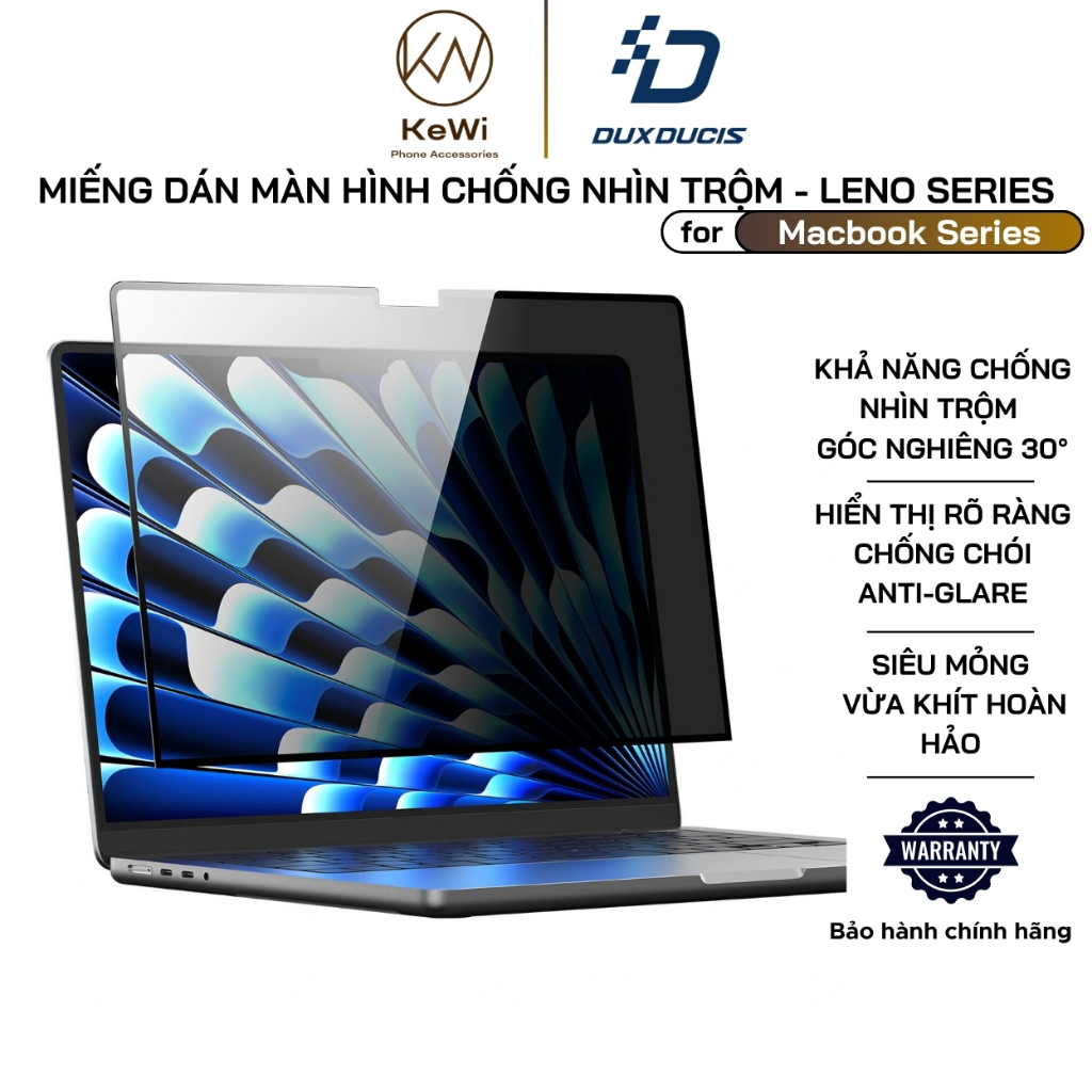 Dux Ducis Leno Series Anti-Peeping Screen Protector for MacBook ...