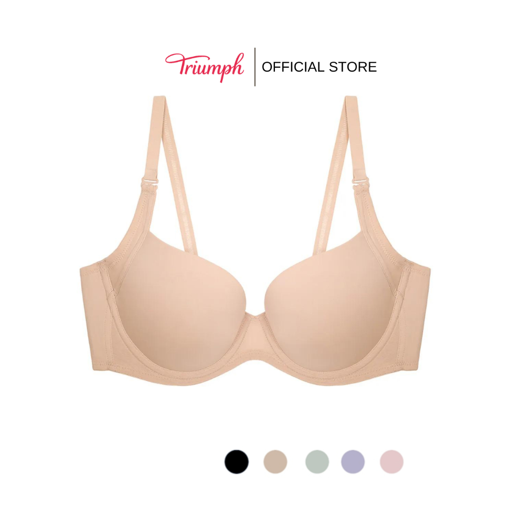 Triumph Invisible Inside-Out WHP Bra with Thin Foam Underwire | Shopee ...