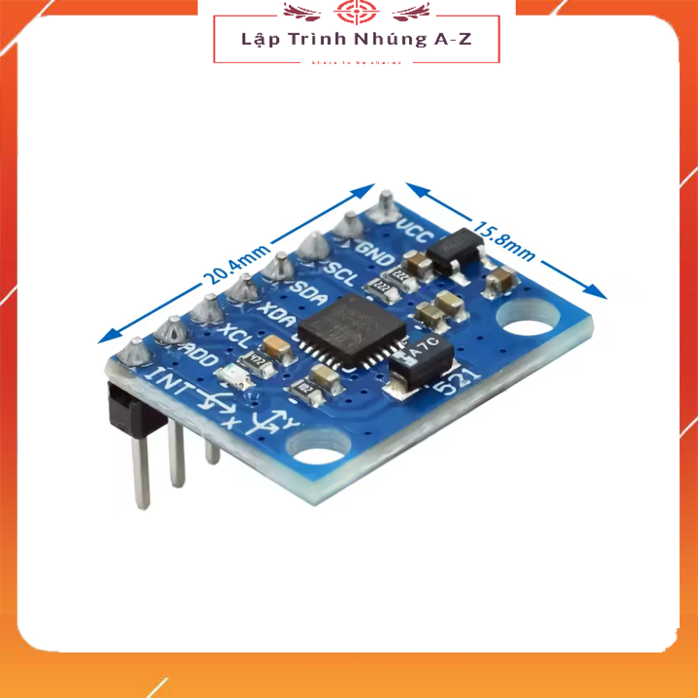 [Embedded Programming A-Z][G90] MPU 6050 3-Axis Gyroscope and ...