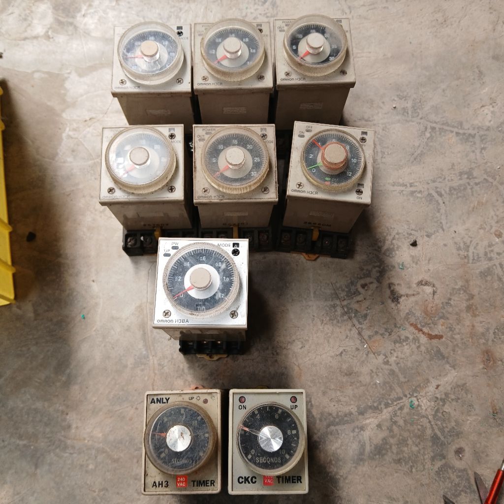 Timer disassemble machine omron h3cr japan 220v timing on/off home ...