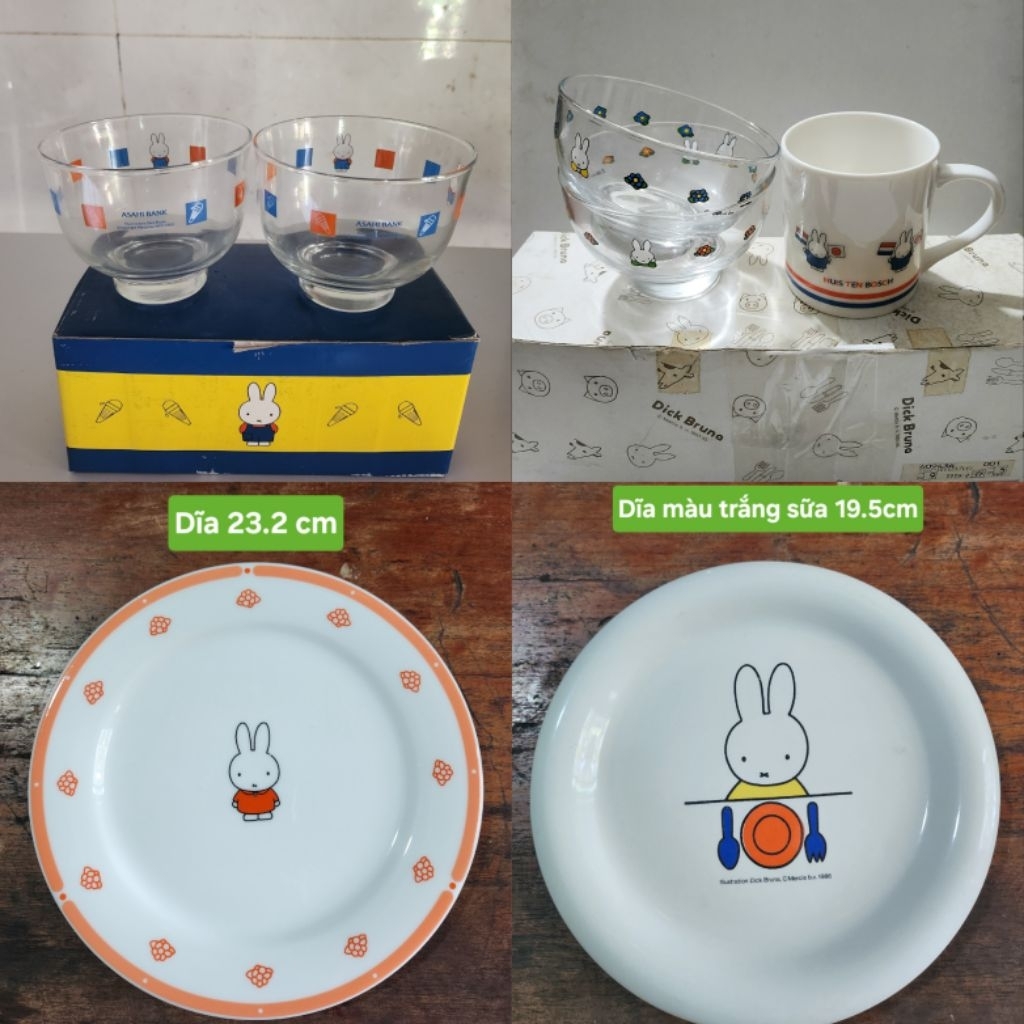 Plates, Rice Bowls, Miffy Rabbit Cups, Super Cute Hello Kitty Cats ...