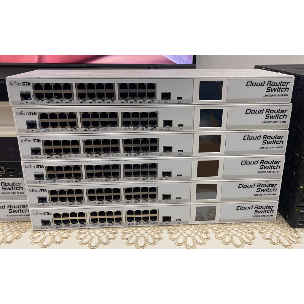 Mikrotik Cloud Router Switch CRS125-24G-1S-RM Switch | Shopee Malaysia