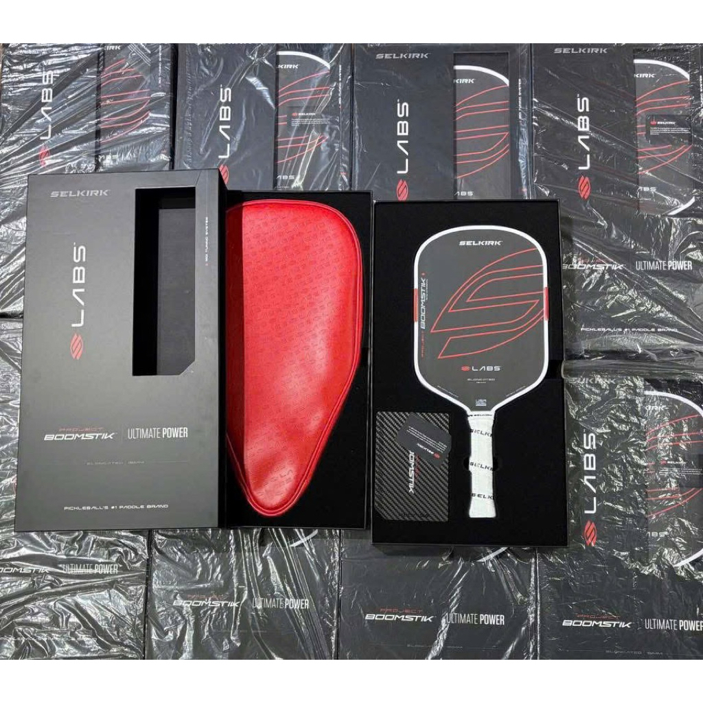 (Free leather case) Original Pickleball Racket Selkirk Boomstik ...