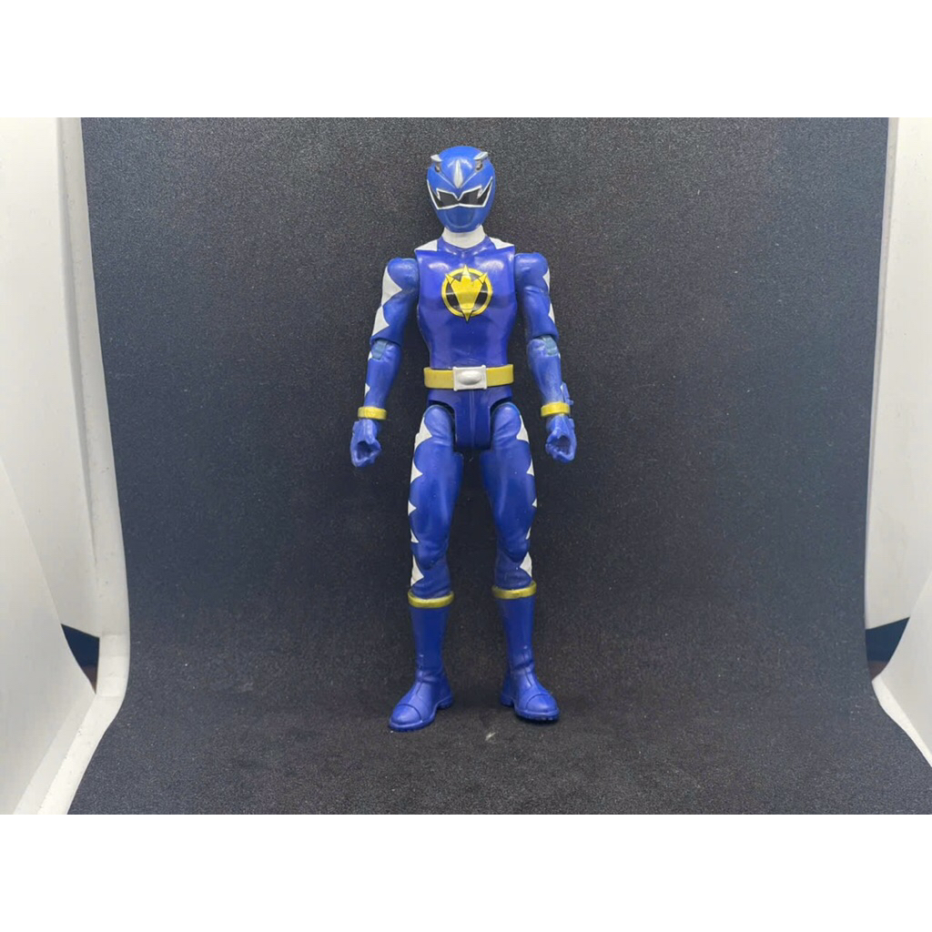 [2nd]Power Rangers Dino Thunder Blue Ranger Model - Genuine Hasbro ...