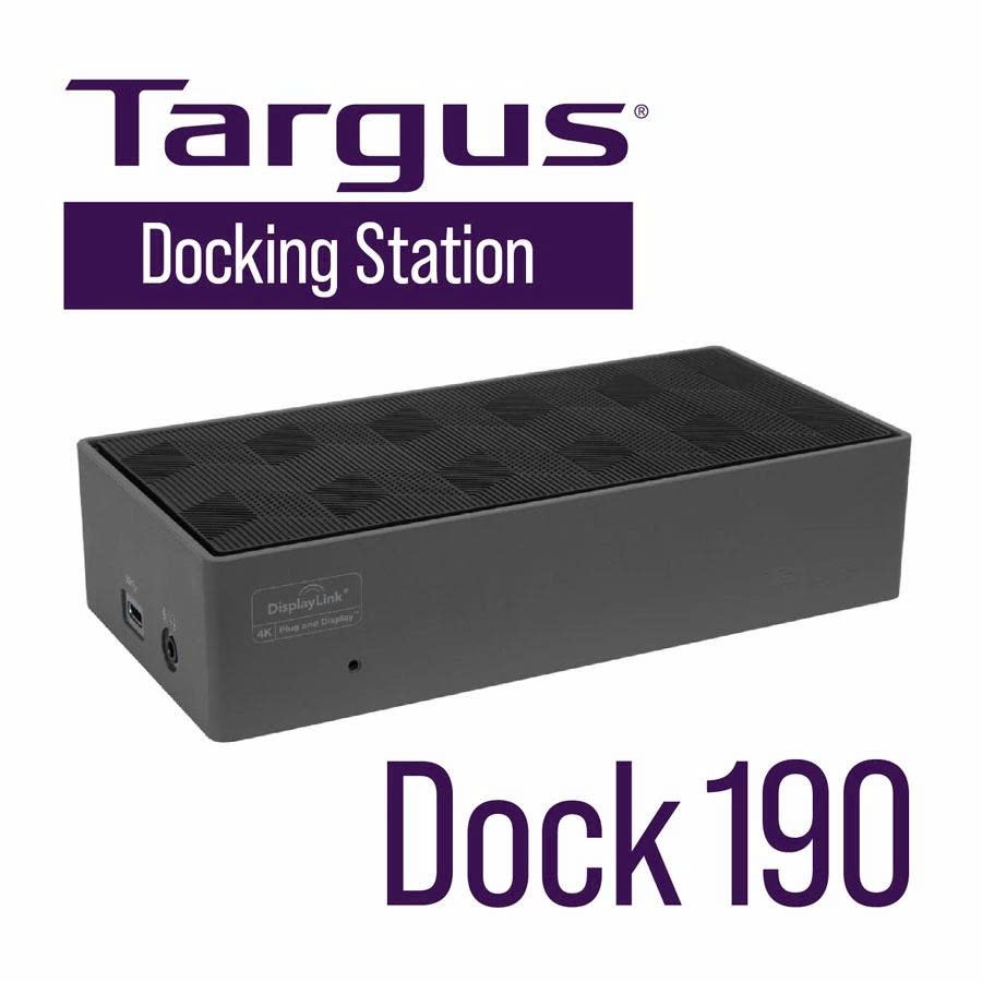 Targus DOCK190USZ Docking Station - Universal DV4K USB-C Adapter ...