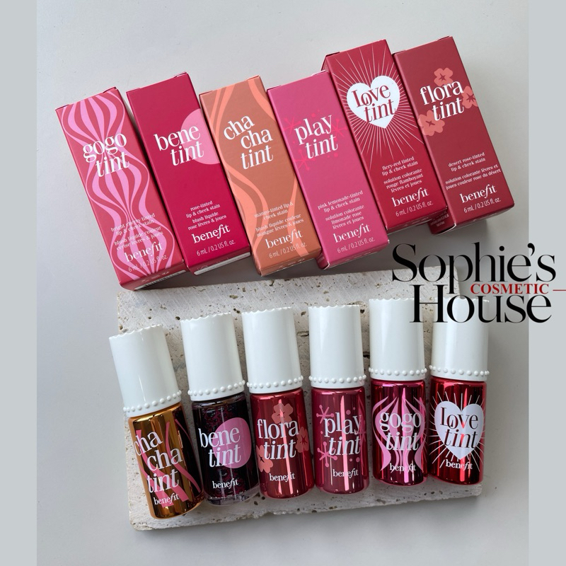 Benefit Lip tint & Cheek Stain 6ml assorted colors | Shopee Malaysia