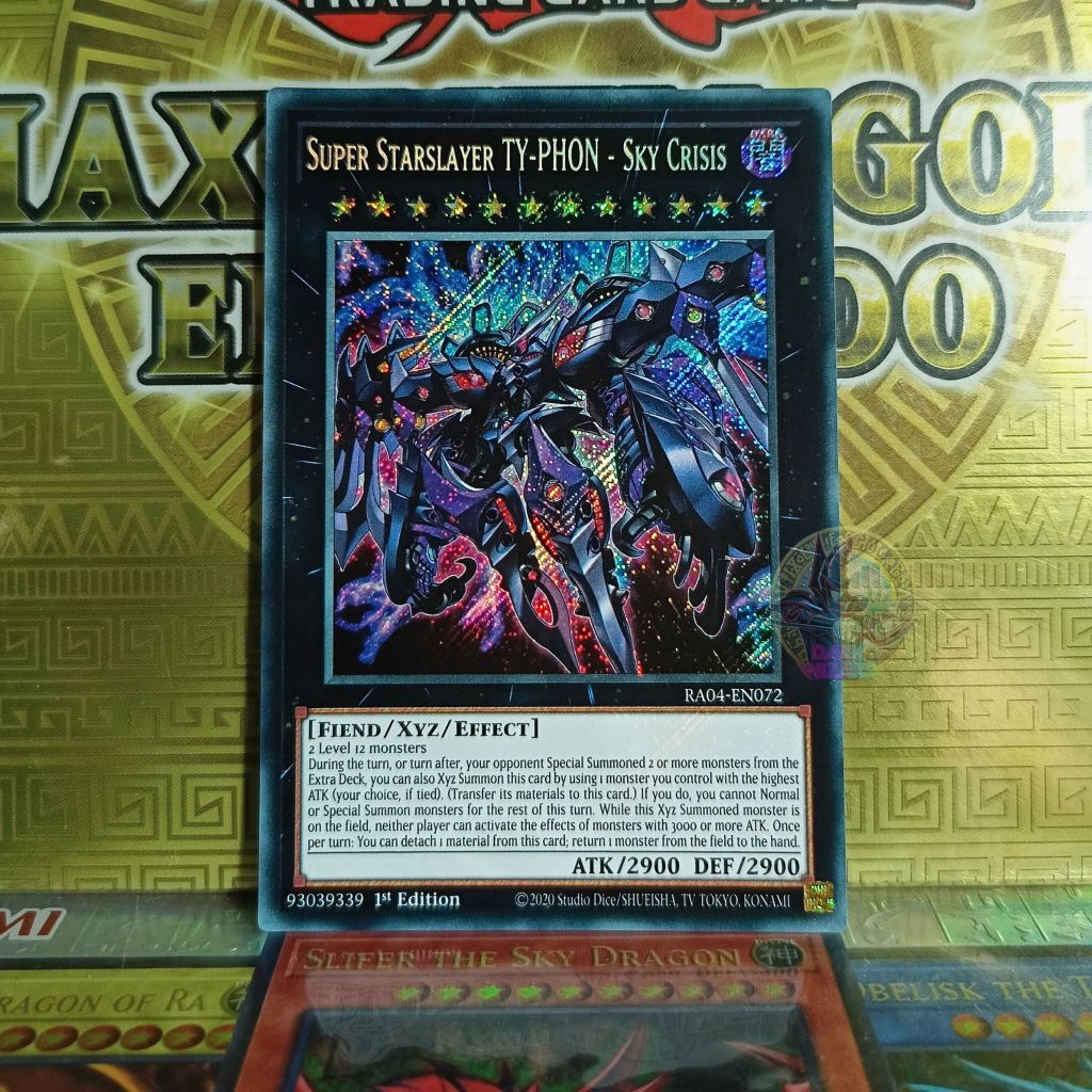 Starslayer Ty Phon Carte Yu-Gi-Oh! Super Starslayer TY-PHON - Sky Crisis - AGOV-EN042 - Ultra Rare 1ère Édition Carteyugiohtyphon Ultrarare 1èreédition Ageofoverlord