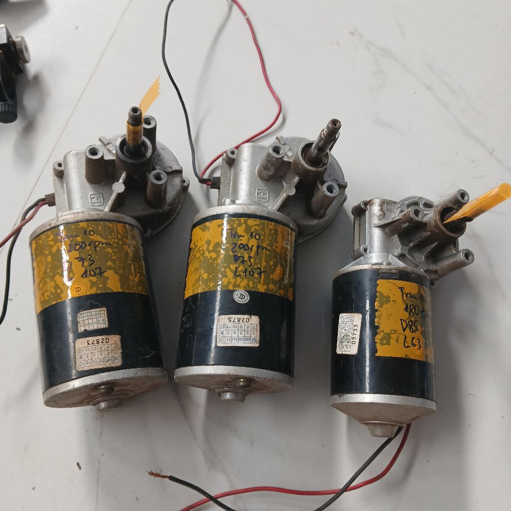 24V DC gear screw reduction motor disassemble chicken duck reel ...