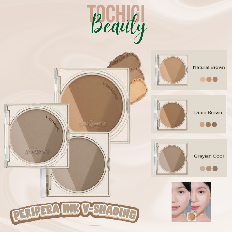 Peripera Ink V Shading Soft and Smooth Face Contouring Powder (9.5g ...
