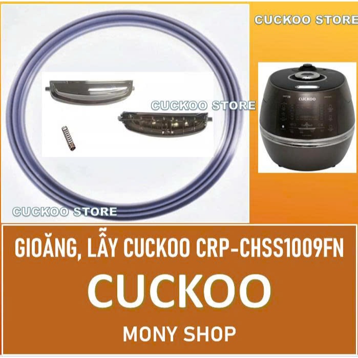 Cuckoo rice cooker lock lever and gasket CRP-CHSS1009FN | Shopee Malaysia