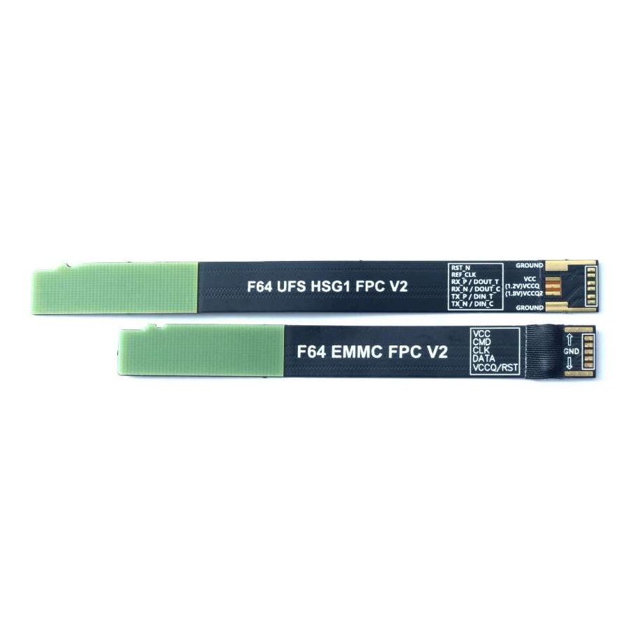 Set of 2 cables F64 UFS HSG1 V2 and F64 EMMC V2 for box F64 connects ...