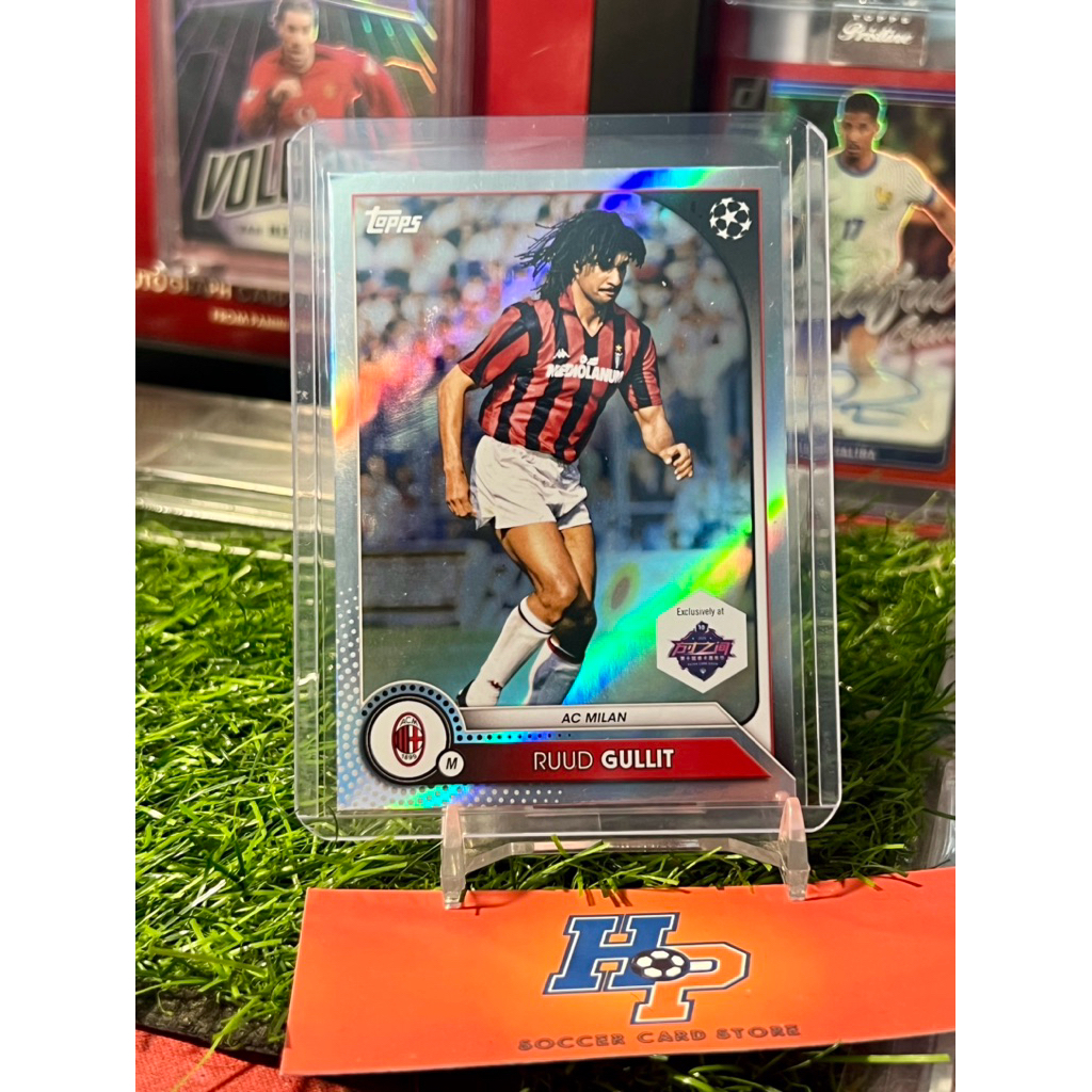 Ruud Gullit Refactor Topps Shanhai Ruika 2025 Football Card | Shopee ...