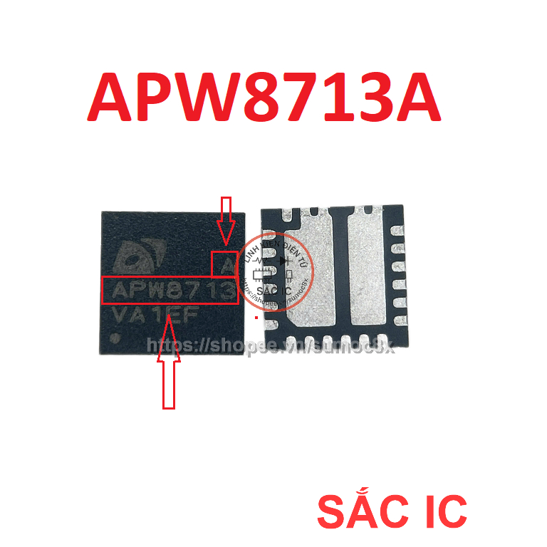 [A278][VGA CARD] APW8713A 8713A 8713 power ic on graphics card ...