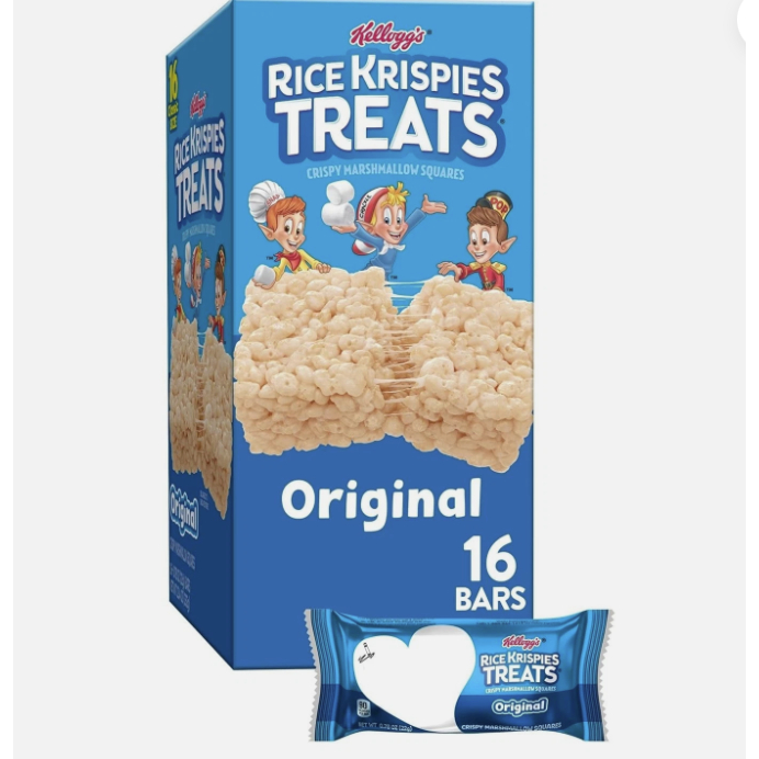 American Rice Krispies Treats Original Marshmallow 37g – Marshmallow ...