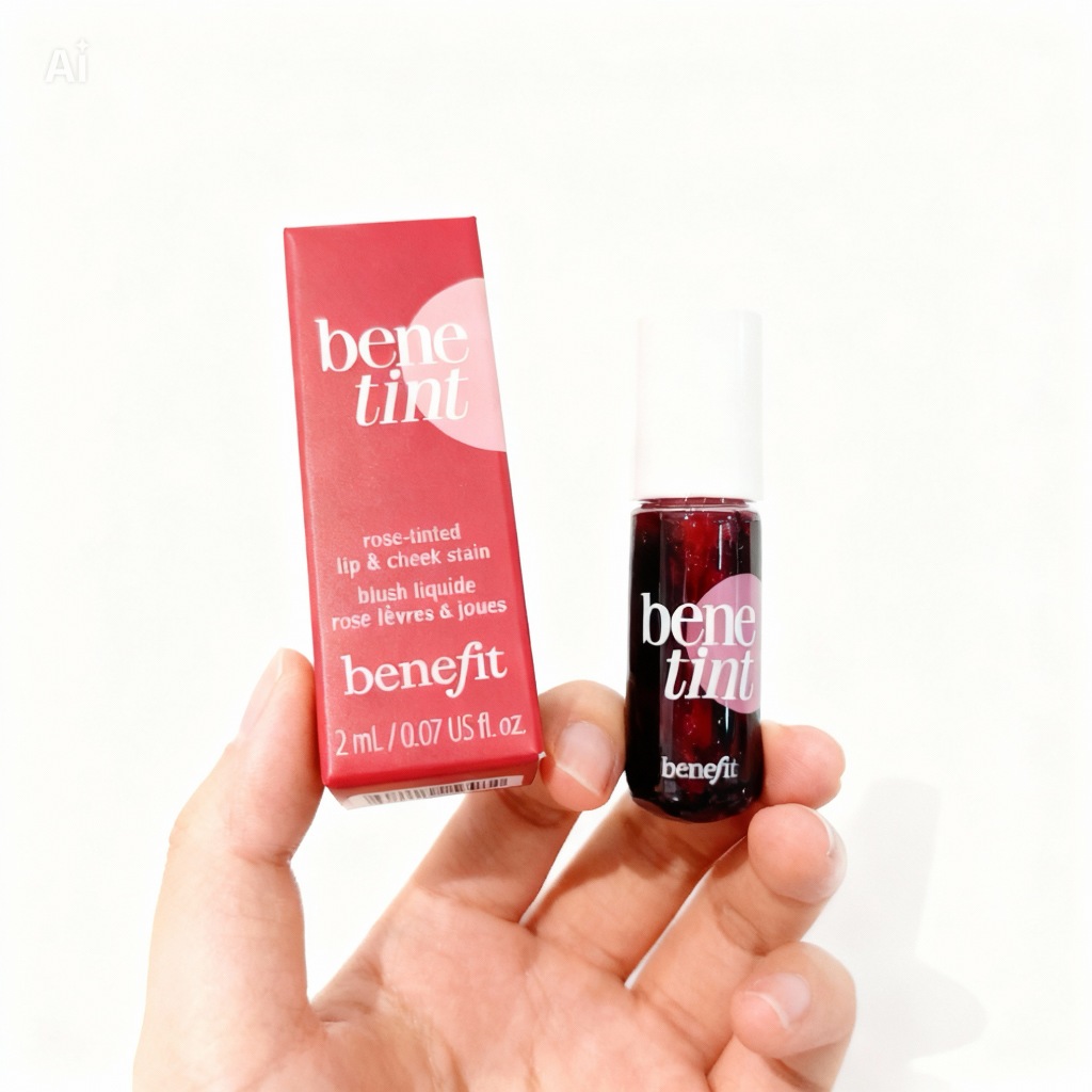 (Mini Tiny) Benefit Lip Tint & Cheek Satin Benetint 2ml | Shopee Malaysia