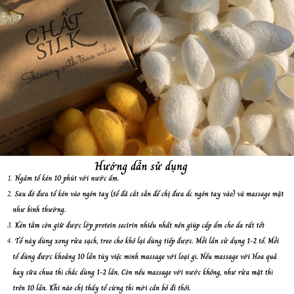 Antique SILK silkworm cocoon nest massage skincare for facial skin ...