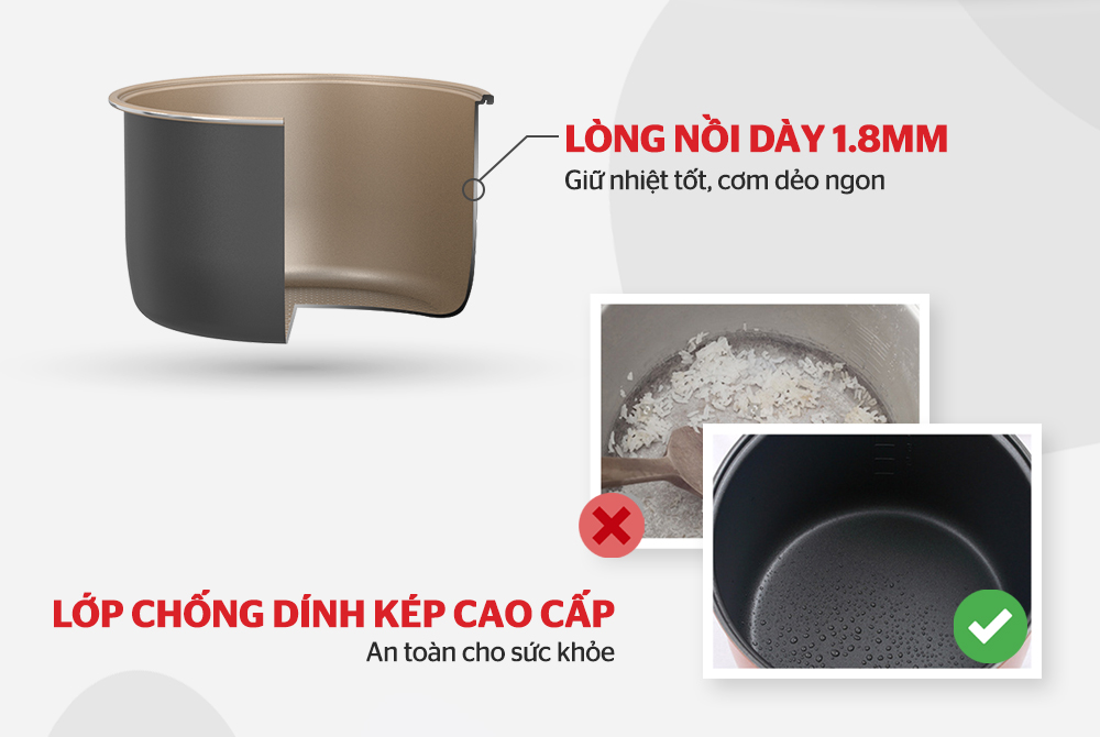 Sunhouse SHD8663G 1.8L rice cooker | Shopee Malaysia