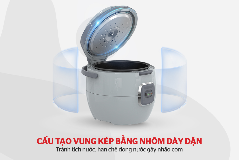 Sunhouse SHD8663G 1.8L rice cooker | Shopee Malaysia