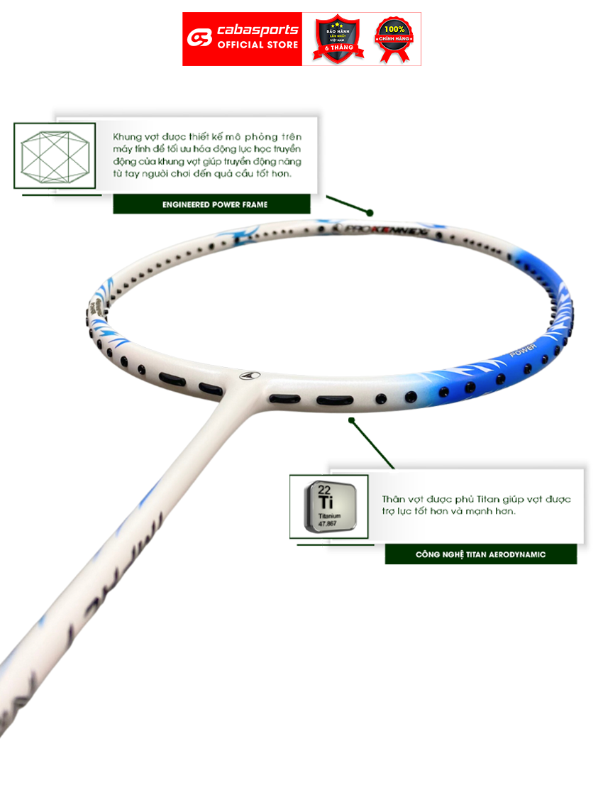 Prokennex Impact New Carbon badminton racket, brand New, sealed, slight ...