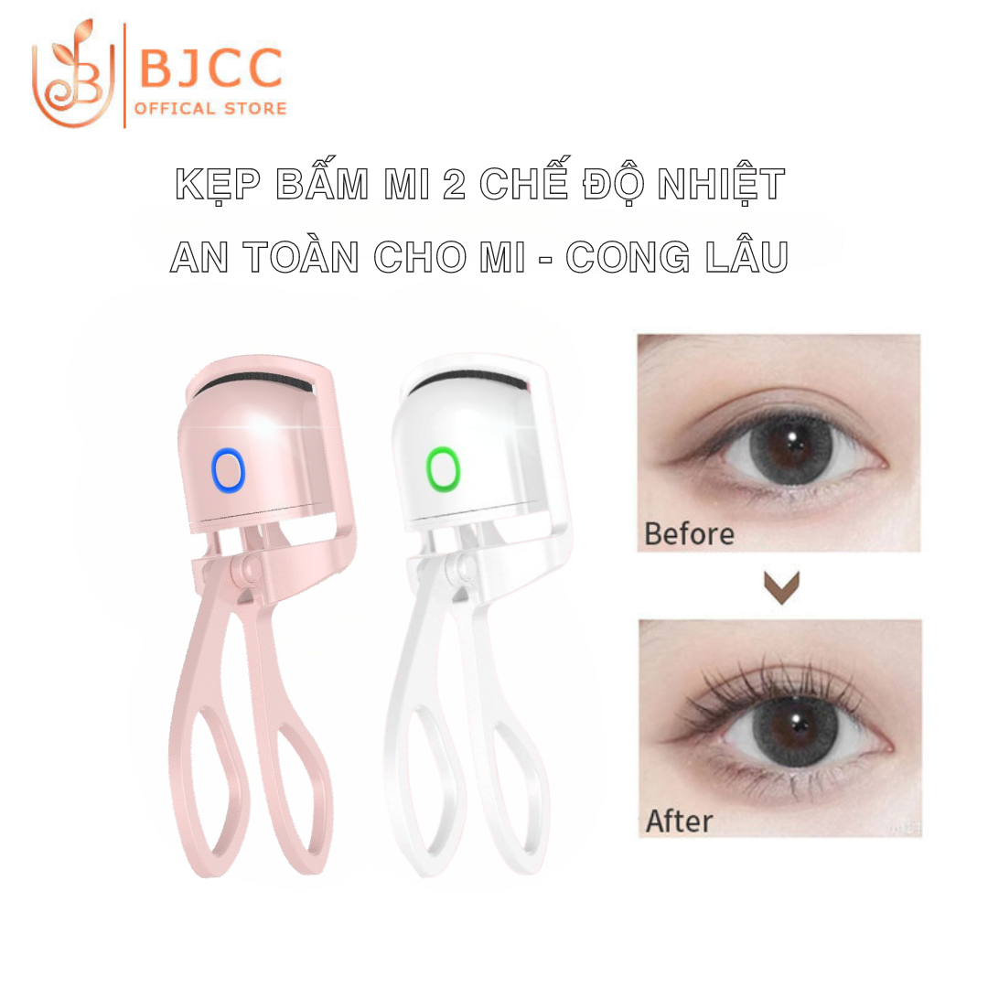Bjcc high-end electric eyelash curler, helps curl eyelashes and keep ...