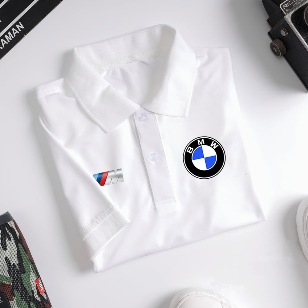 BMW polo t-shirt, short-sleeved collared t-shirt for men and women ...