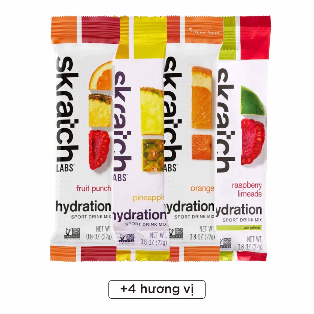 Skratch LABS Natural Fruit Electrolyte Supplement Sports Nutrition ...