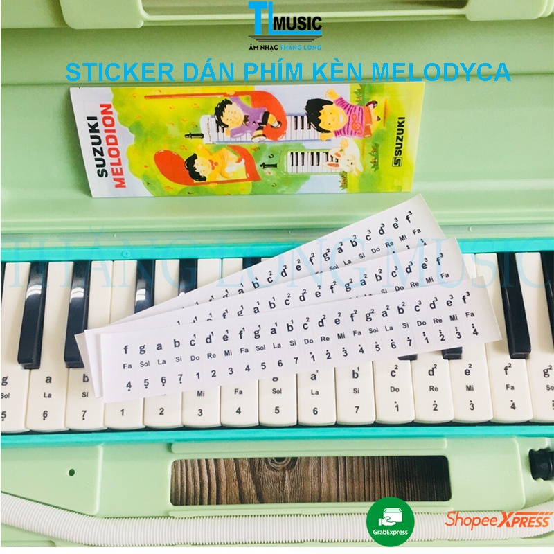 Key note Sticker for melodyon(melodica)32-37 keys | Shopee Malaysia