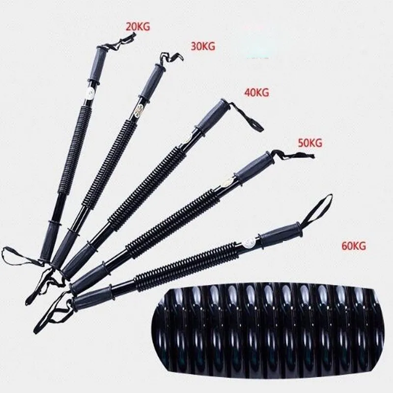 XO Arm Exercise Stick, Titanium Elastic Spring Arm Exercise Stick 20KG ...