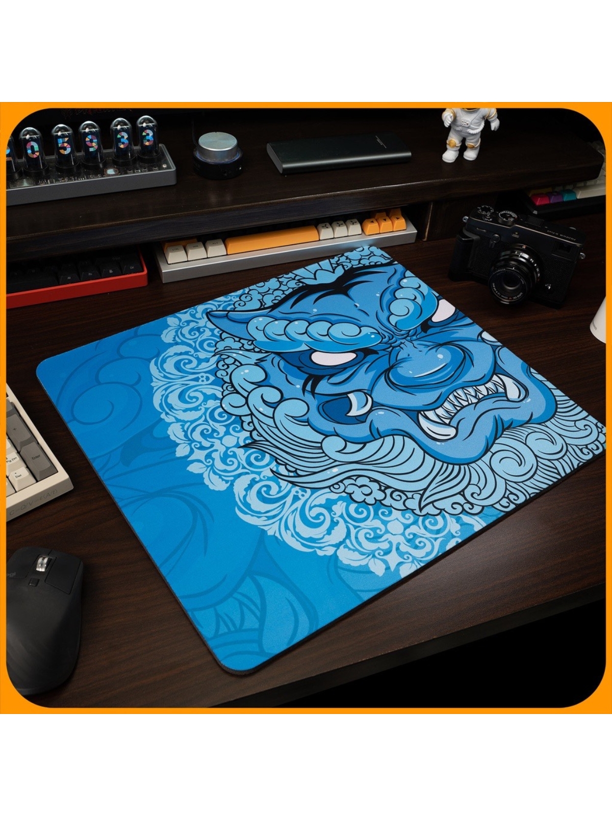 Attack Shark Super Smooth Mouse Pad Small Size 25x21cm, Sharp Anti-fog ...