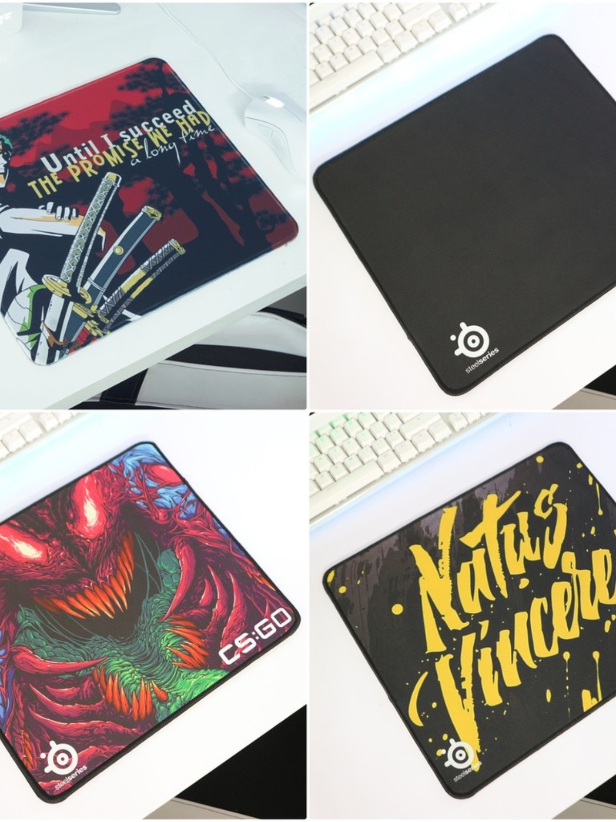 Attack Shark Super Smooth Mouse Pad Small Size 25x21cm, Sharp Anti-fog ...