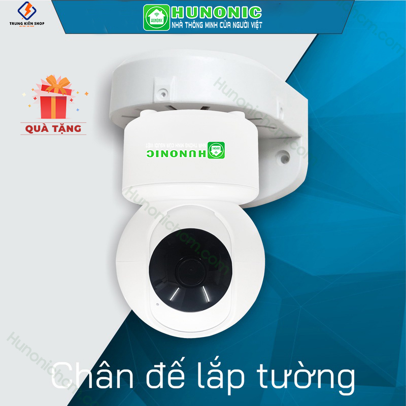 [Free Rotating base] Hunonic ICat Indoor Smart Wifi Camera connected to ...