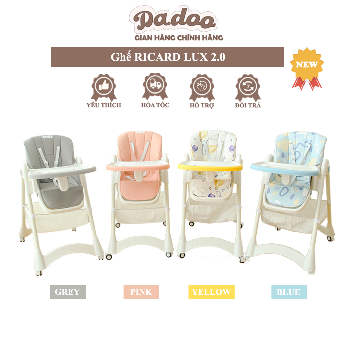Tobe [High Chair Collection] RICARD PRO 2.0 RICARD LUX 2.0 Reclining ...