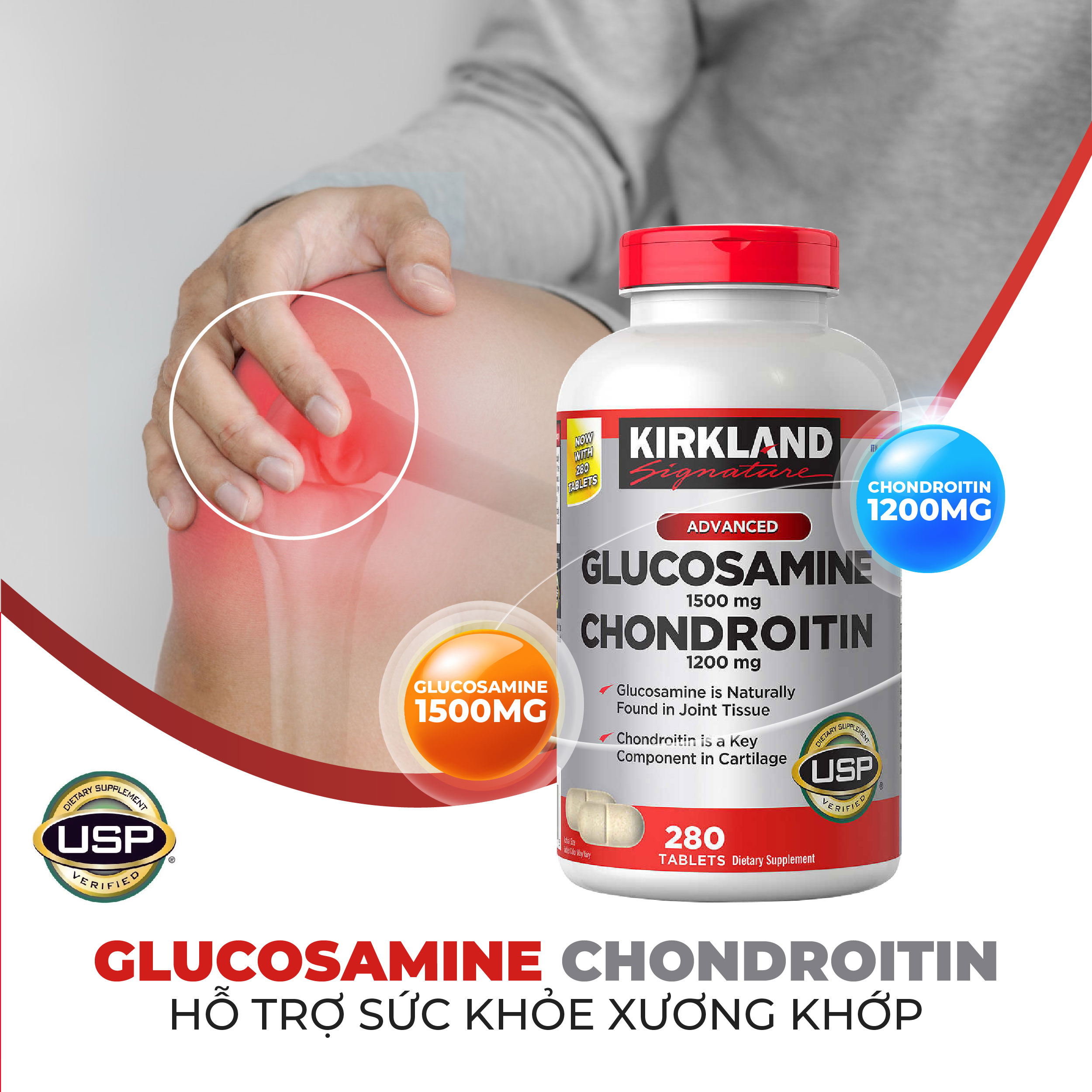 Glucosamine 1500mg & Chondroitin 1200mg
