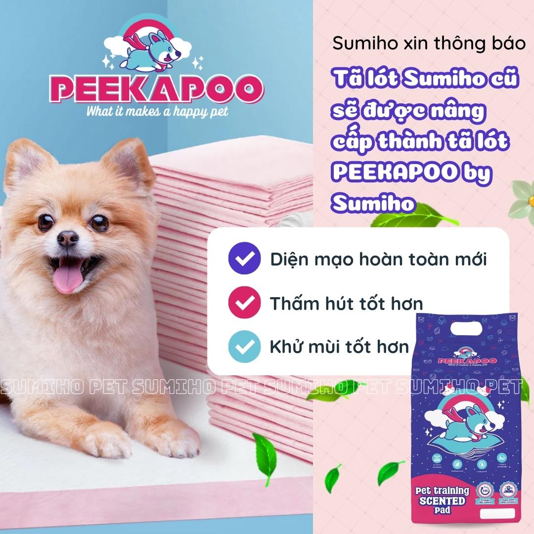 Peekapoo dog diapers size L 60x90cm (pack of 30) South American