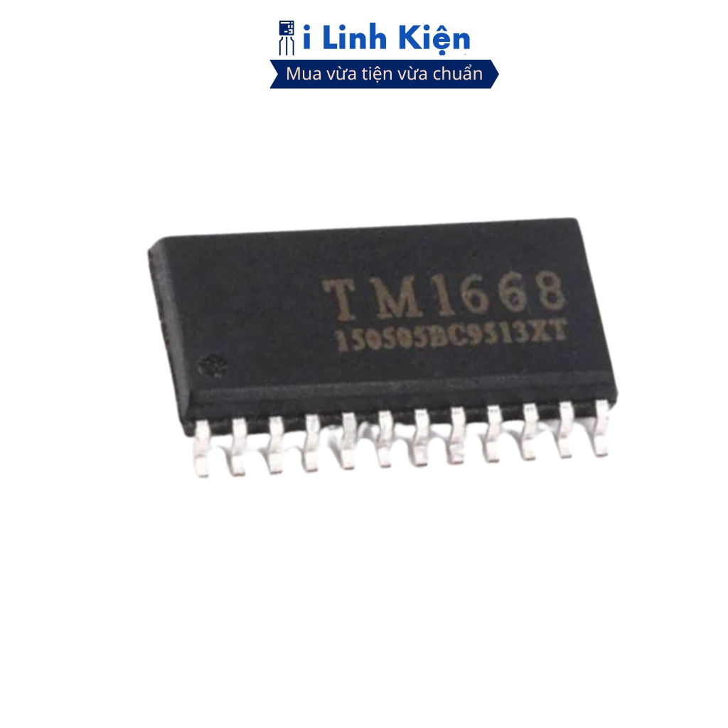 Tm1668 Genuine ilinhkien led scanning IC and keyboard | Shopee Malaysia