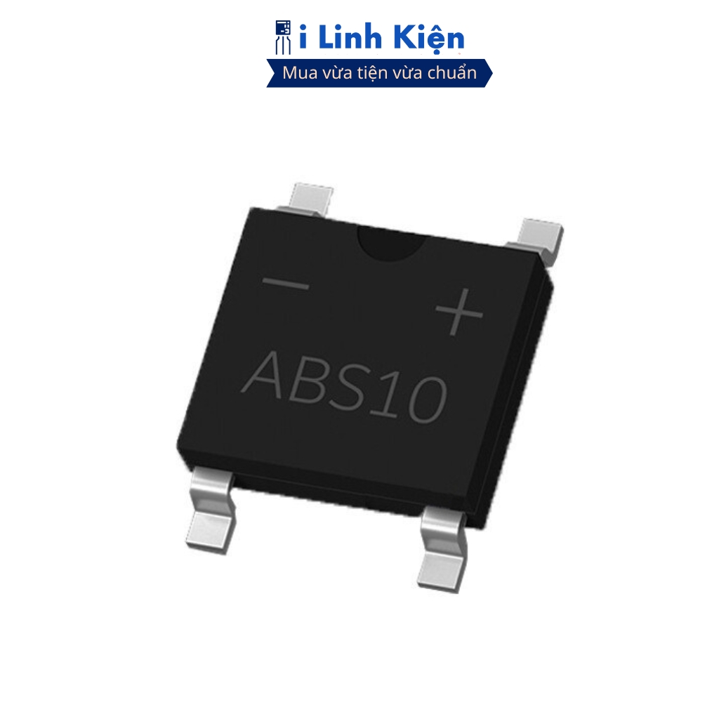 Abs10 Bridge Diode 1A 1000V SOP-4 ilinhkien | Shopee Malaysia