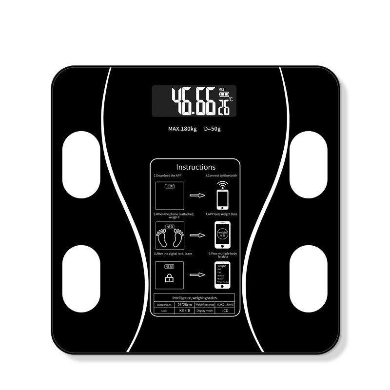 Electronic health scale with smart bluetooth connection G01 BL998 ...