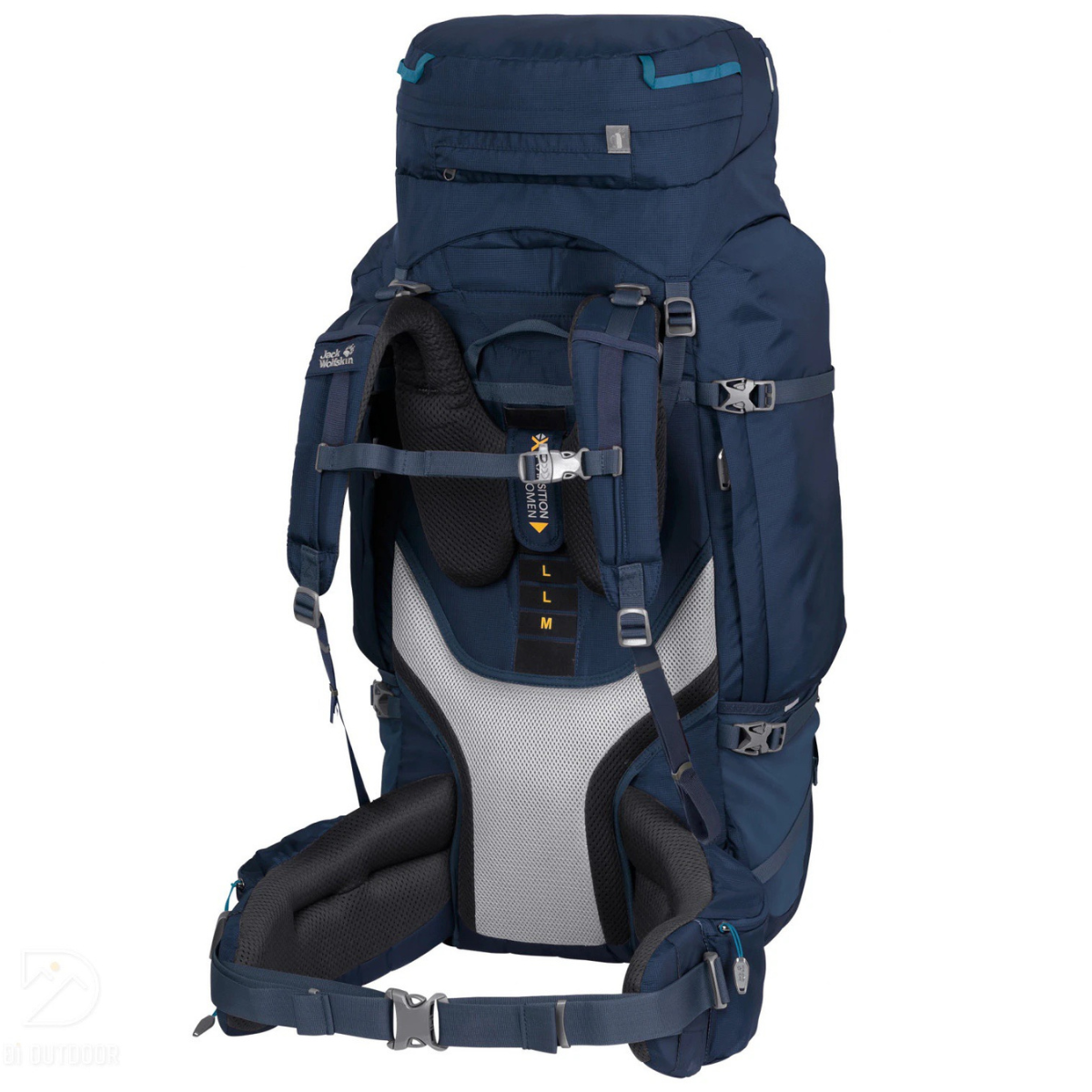 Jack WOLFSKIN DENALI 70 Men's Trekking Backpack Hiking with Powered  Raincoat Comes with Large Capacity VIETNAMOUTDOOR