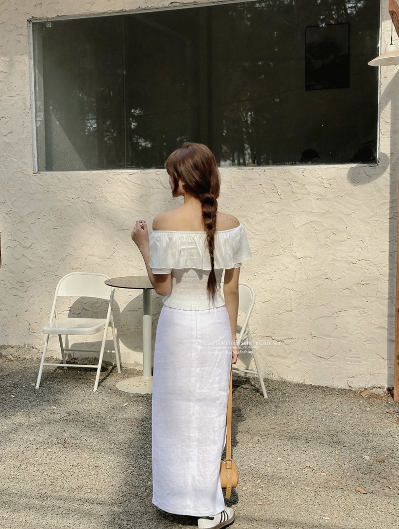 Elly Linen Top main image 1
