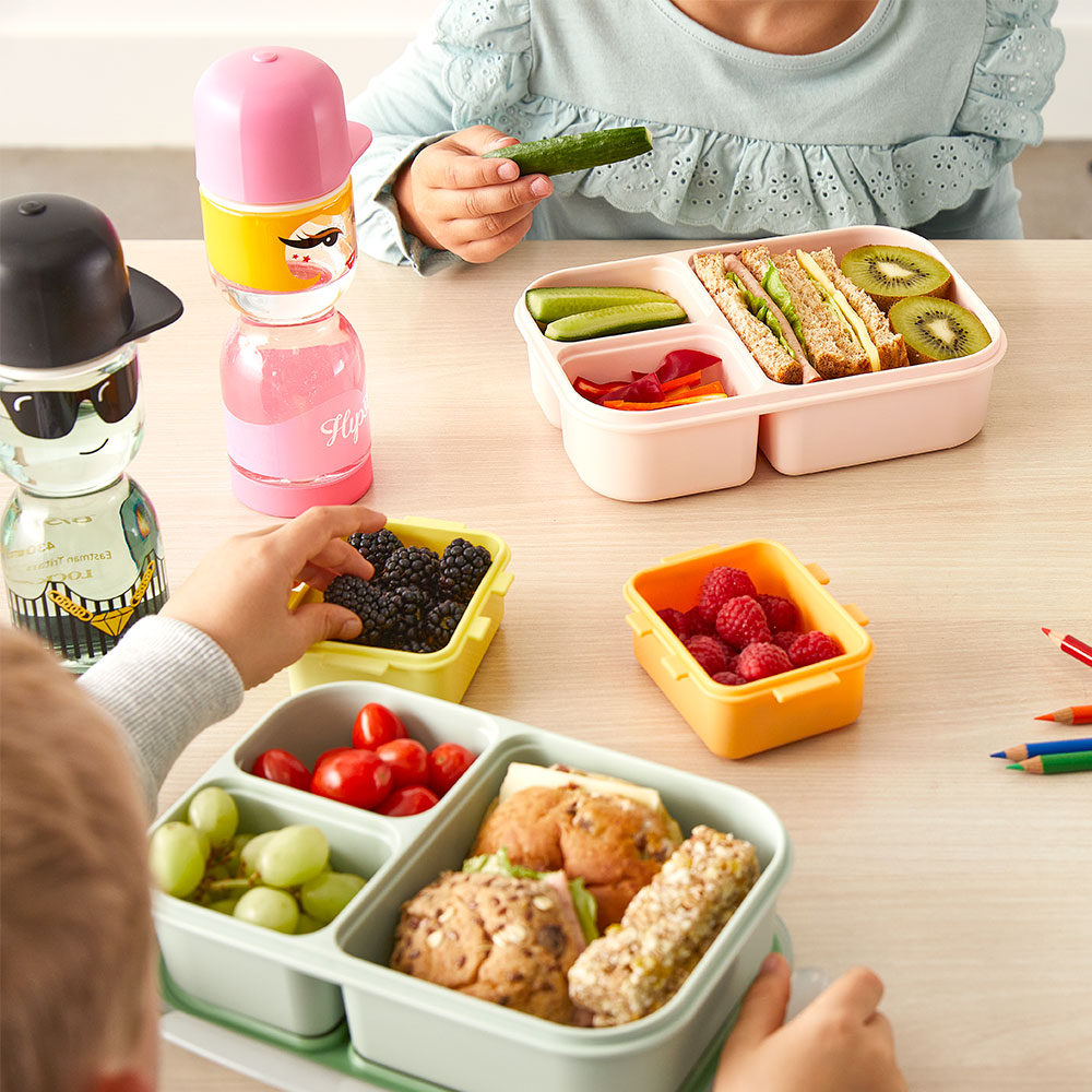 LocknLock TOGO Plastic Lunch Box 3 Compartments 980ml HPL781 | Shopee ...