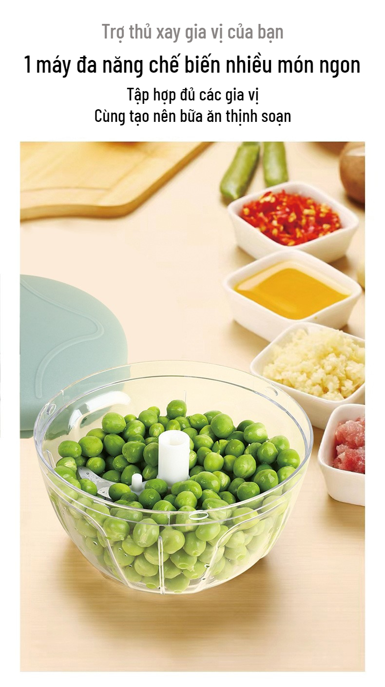 Ikea Mama mini handheld garlic and chili spice grinder with sharp