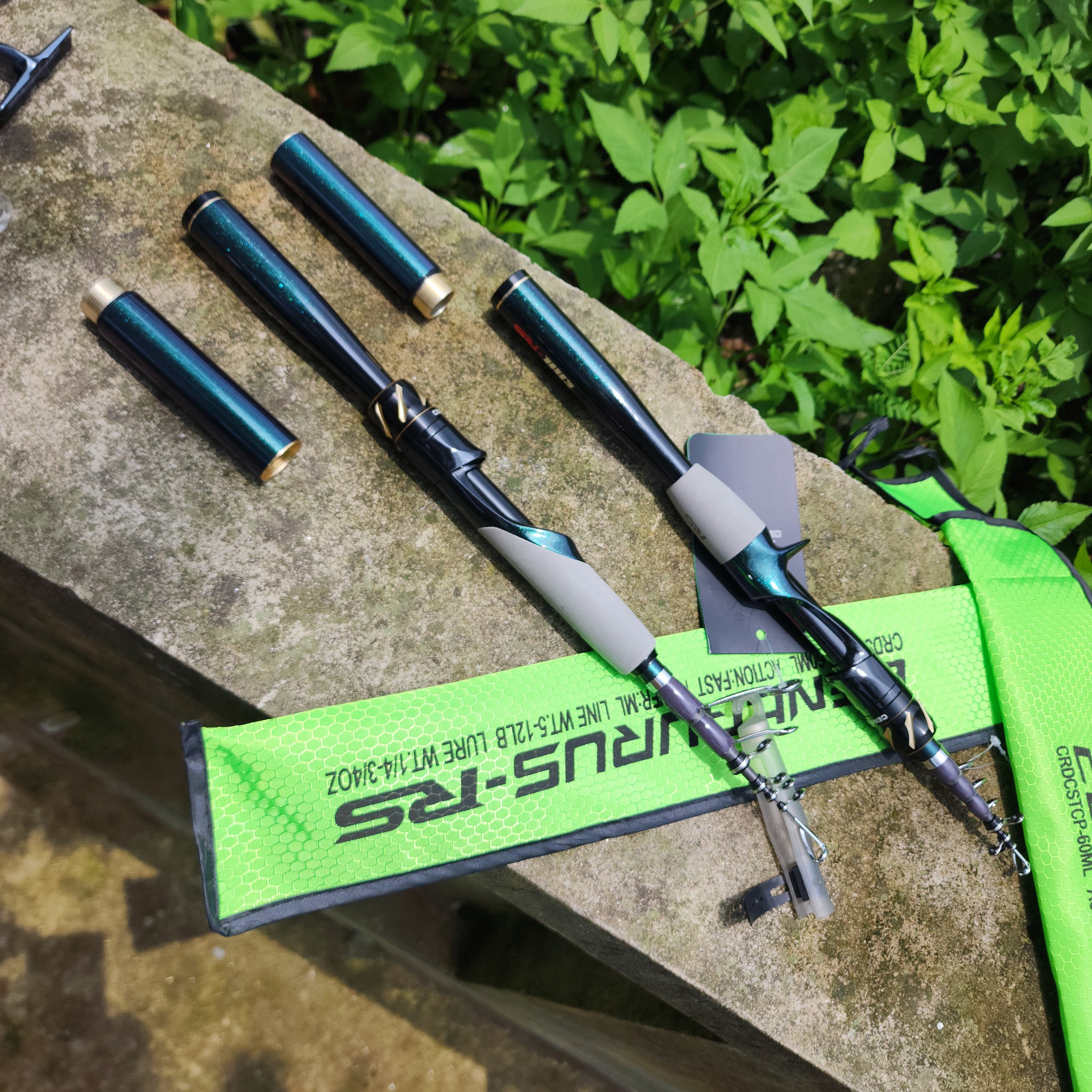 Quality Cemreo Centaurus-RS shortened lure fishing rod, 2-piece handle ...