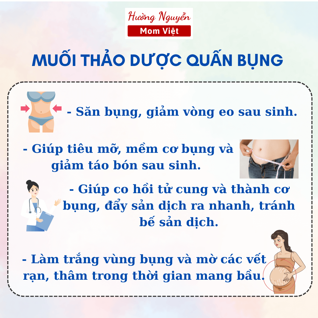 Herbal postpartum abdominal salt compress to reduce belly fat and ...