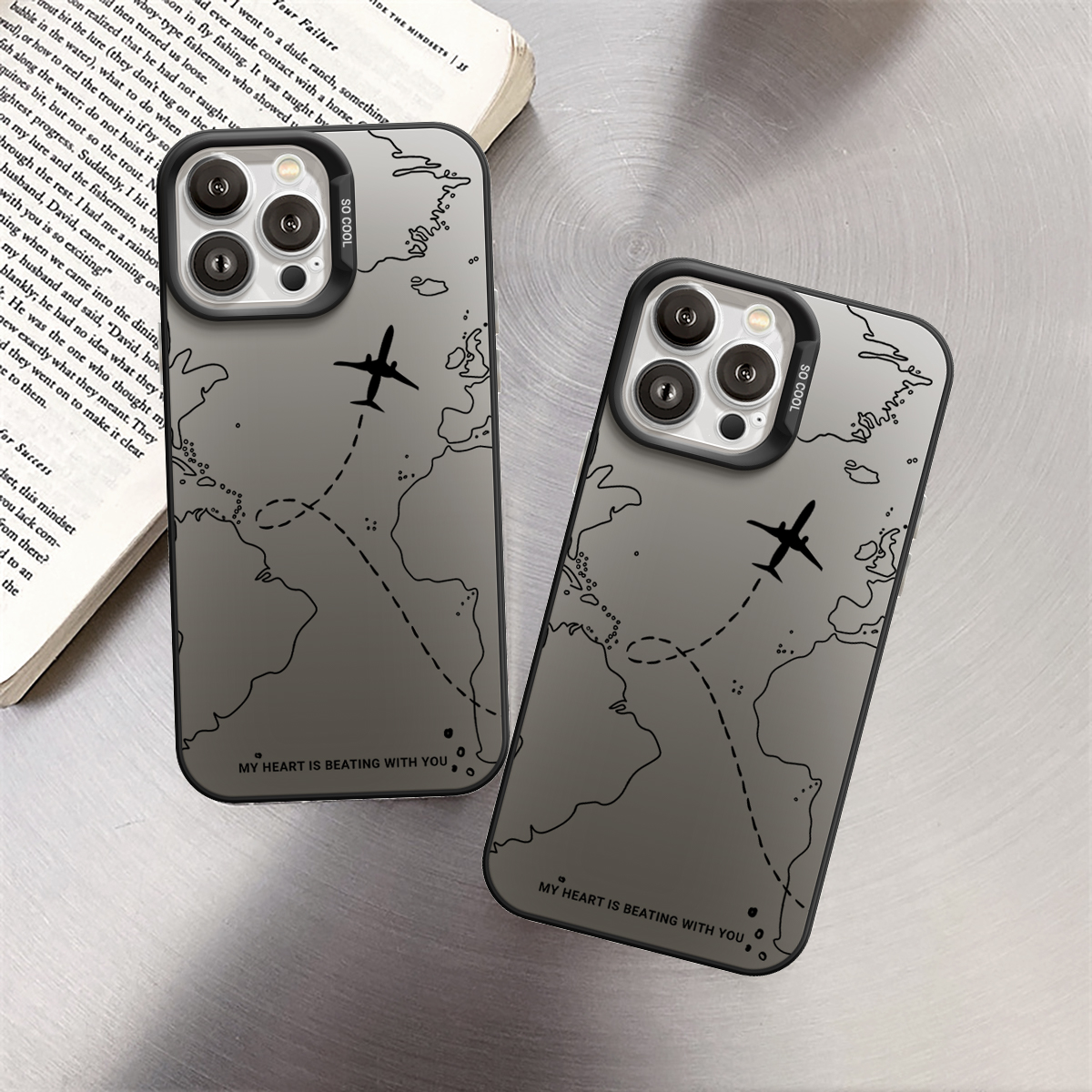 IMD Airplane iPhone Case Hard, Super Shockproof, Camera Protection