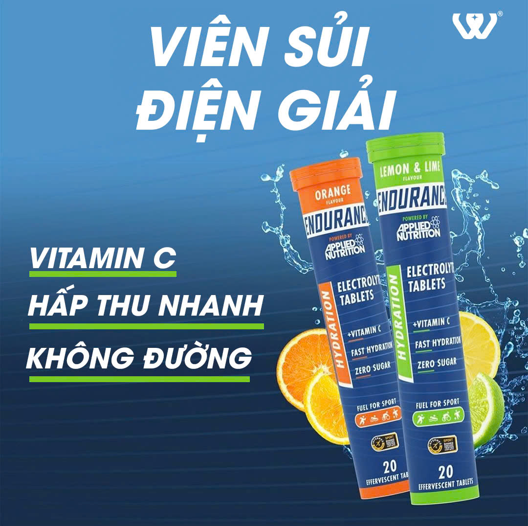Applied Nutrition Endurance Hydration Electrolyte effervescent tablets